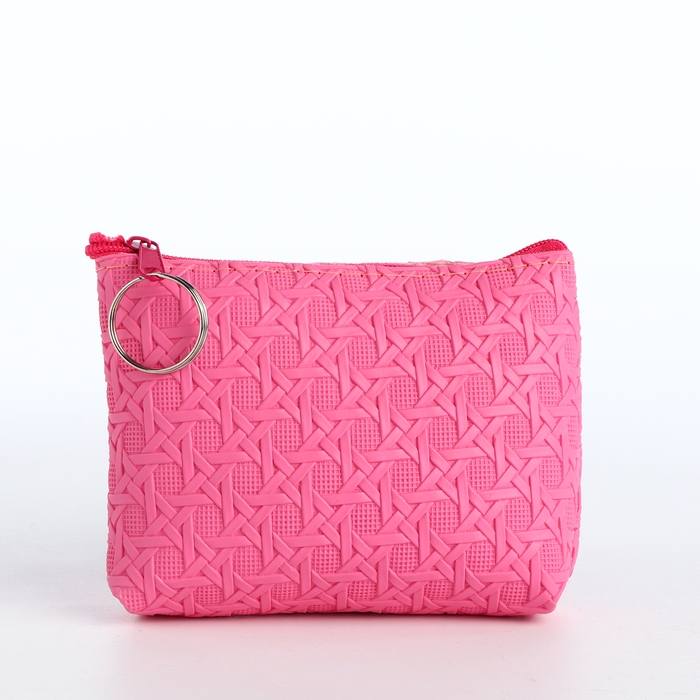 Кошелёк женский на молнии, цвет розовый Кошелёк женский на молнии, цвет розовый