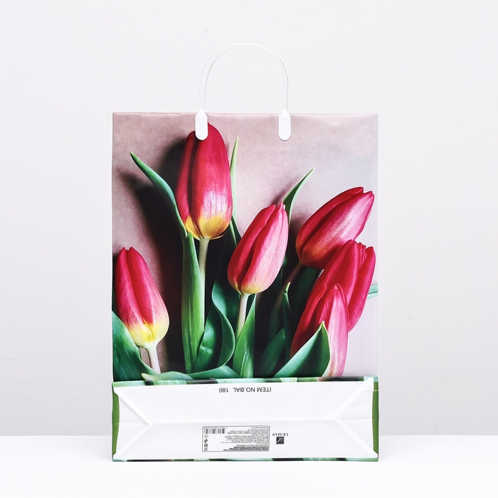 Пакет Пакет "Праздничный букет", мягкий пластик, 42х32 см 120 мкм