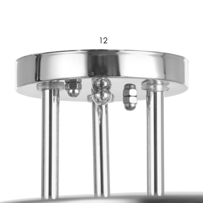 Люстра Люстра "Августа" 6xЕ27 40Вт хром 58х58х25 см BayerLux