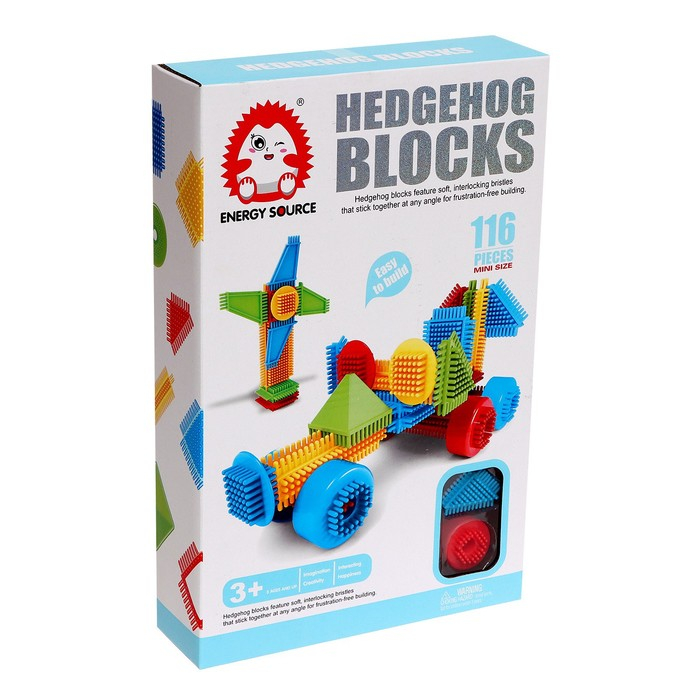 Конструктор игольчатый «MINI BRISTLES Машина», 116 деталей Конструктор игольчатый «MINI BRISTLES Машина», 116 деталей