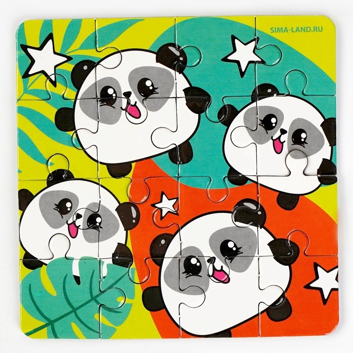 Антистресс сквиш мялка с пазлом «Панда» Антистресс сквиш мялка с пазлом «Панда»