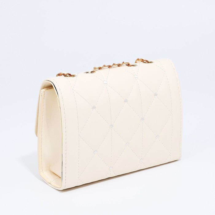 Сумка-мессенджер на магните, цвет белый Сумка-мессенджер на магните, цвет белый