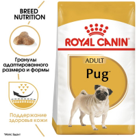 Сухой корм RC Pug Adult для мопса, 7.5 кг