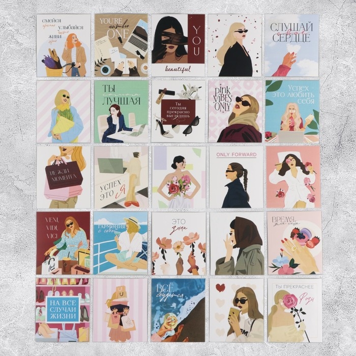 Наклейки-стикеры, набор,«Для девочек», 6 х 7 см, 50 шт Наклейки-стикеры, набор,«Для девочек», 6 х 7 см, 50 шт