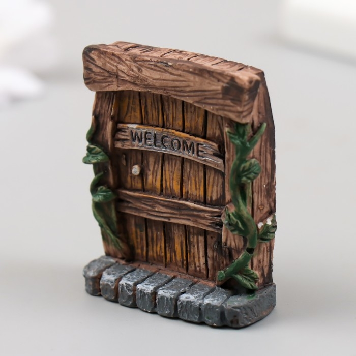 Фигурка для флорариума полистоун  Фигурка для флорариума полистоун "Садовые ворота" 4,5х2х5 см
