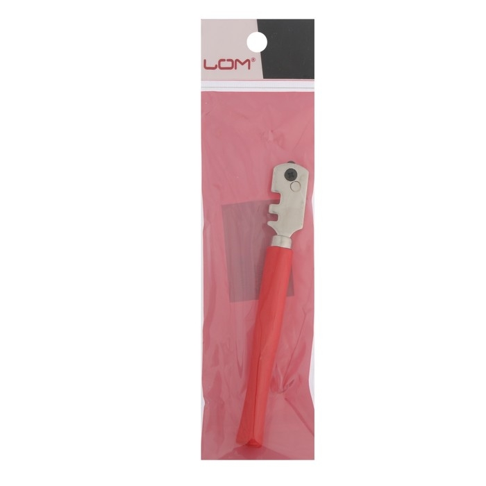 Стеклорез ЛОМ, шестироликовый, деревянная рукоятка Стеклорез ЛОМ, шестироликовый, деревянная рукоятка