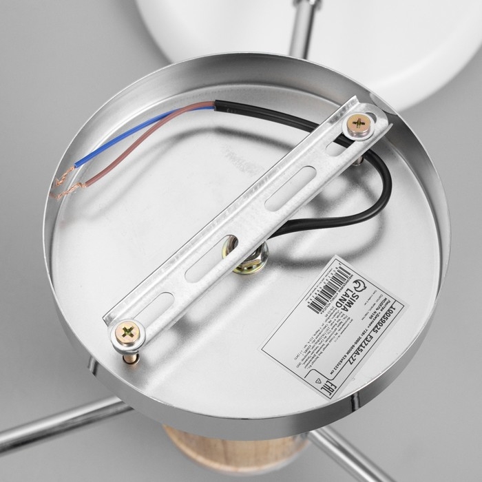 Люстра Люстра "Джулия" 3хLED 72Вт 3000-6000К бело-хромовый 62х62х22 см