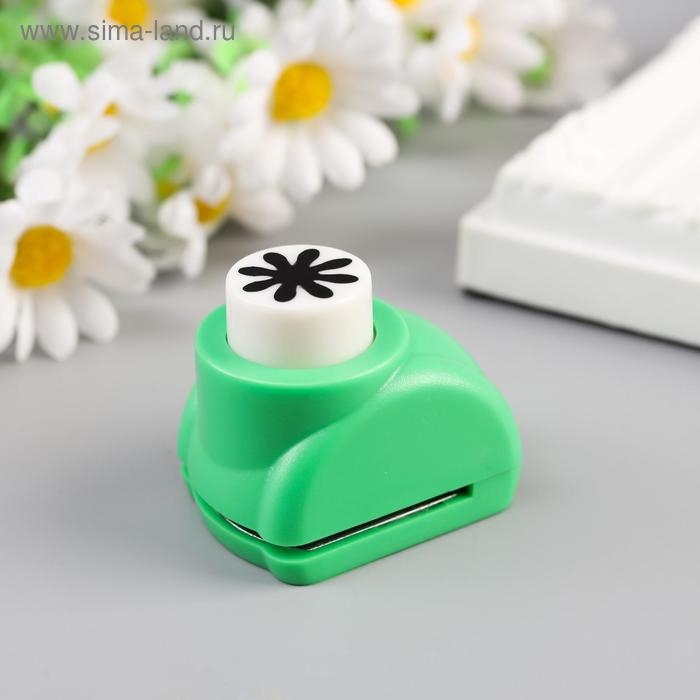 Дырокол фигурный Дырокол фигурный "Ромашка" d=1,5 см 3,5х4х4 см МИКС