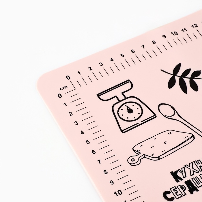 Силиконовой коврик для выпечки «Сердце дома», 50 х 40 см Силиконовой коврик для выпечки «Сердце дома», 50 х 40 см