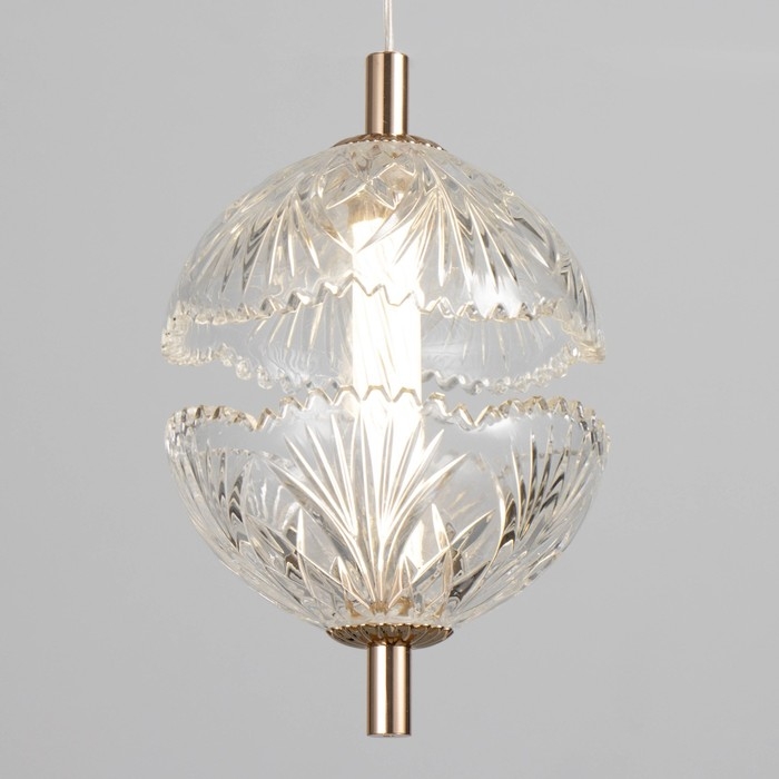 Светильник BayerLux "Айна" 8Вт LED золото 13,5х13,5х19см