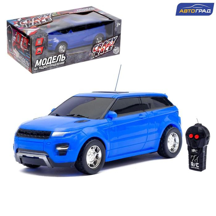 Машина радиоуправляемая «Эвог», работает от батареек, масштаб 1:22, цвет синий Машина радиоуправляемая «Эвог», работает от батареек, масштаб 1:22, цвет синий