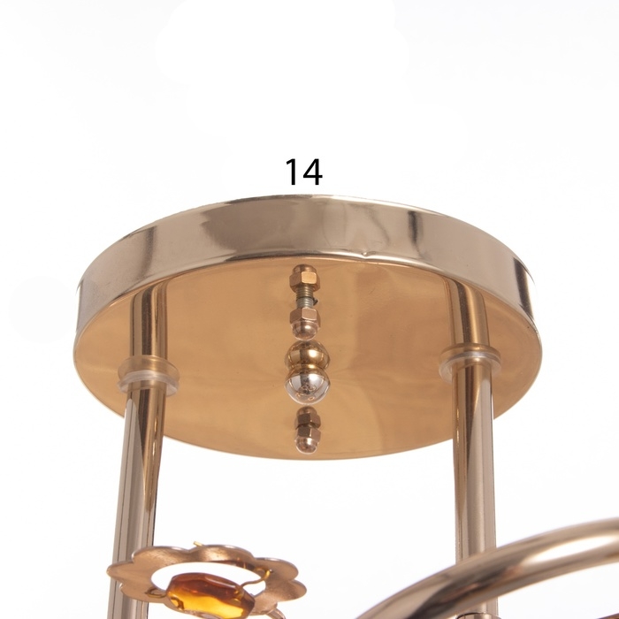 Люстра Люстра "Виола" БП 2х40Вт Е27 Золото МОДЕЛЬ: 2612379