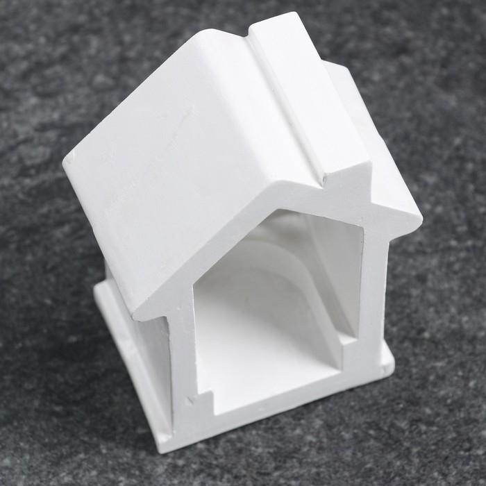 Подсвечник  Подсвечник "Домик" белый, 12х8,5х6см