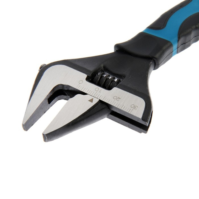 Ключ разводной с тонкими губками ТУНДРА, 2К рукоятка, раскрытие губок до 34 мм, 150 мм Ключ разводной с тонкими губками ТУНДРА, 2К рукоятка, раскрытие губок до 34 мм, 150 мм