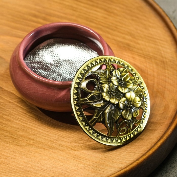 Курильница для любых благовоний  Курильница для любых благовоний "Чароит" керамическая, сиреневый