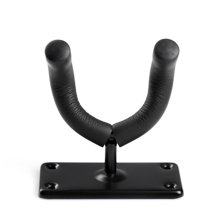 Держатель для гитары Music Life настенный, чёрный Держатель для гитары Music Life настенный, чёрный