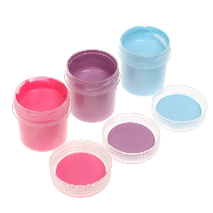 Краска акриловая, набор 18 цветов х 20 мл, Calligrata Художественная, морозостойкая, в картонной коробке Краска акриловая, набор 18 цветов х 20 мл, Calligrata Художественная, морозостойкая, в картонной коробке