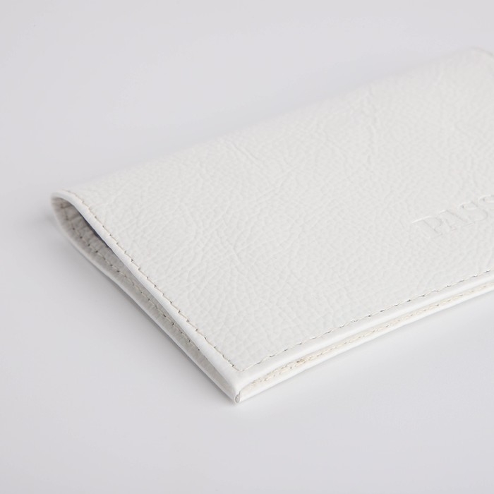 Обложка для паспорта, цвет белый Обложка для паспорта, цвет белый