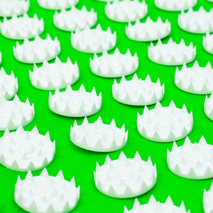 Аппликатор Кузнецова комплект,коврик 384 колючки, спанбонд,зелёный, 500*750 мм + валик 380*130 Аппликатор Кузнецова комплект,коврик 384 колючки, спанбонд,зелёный, 500*750 мм + валик 380*130