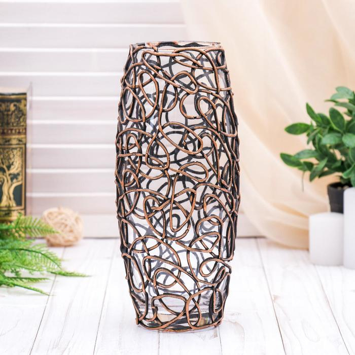 Ваза Ваза "Переплетения" H=25 см. d=7,5см