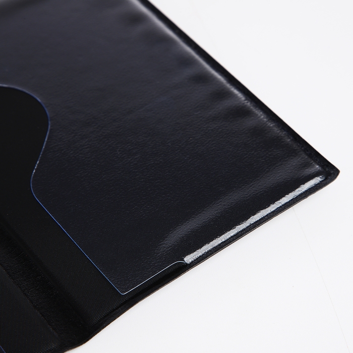 Обложка для паспорта, цвет синий Обложка для паспорта, цвет синий