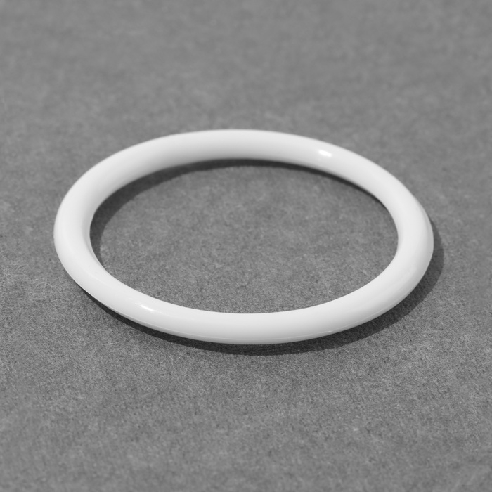 Кольцо для штор d40/50мм (наб 10шт цена за наб) пластик белый АУ Кольцо для штор d40/50мм (наб 10шт цена за наб) пластик белый АУ