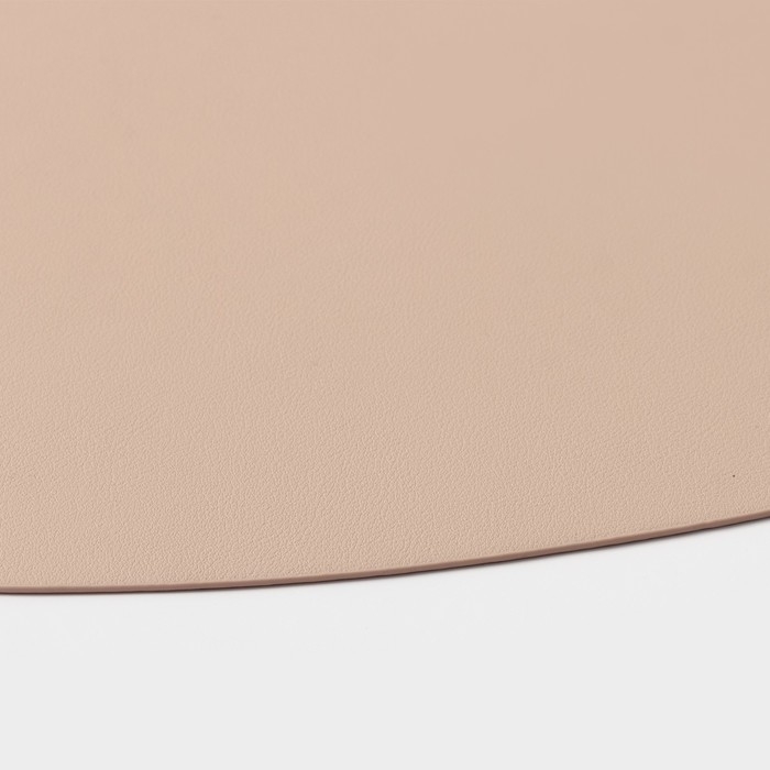 Салфетка сервировочная на стол Доляна &laquo;Тэм&raquo;, 45&times;35 см, цвет персиковый