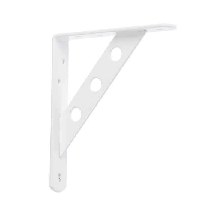 Кронштейн усиленный 150х125 полимер белый, 10 шт Кронштейн усиленный 150х125 полимер белый, 10 шт