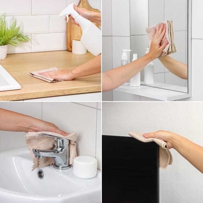 Салфетка микрофибра Raccoon «Сапфир», 30×30 см, картонный конверт Салфетка микрофибра Raccoon «Сапфир», 30×30 см, картонный конверт