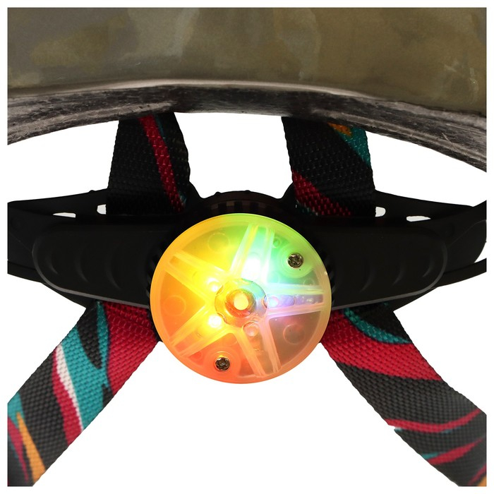 Шлем велосипедиста детский, р. 51-55 см, цвет чёрный Шлем велосипедиста детский, р. 51-55 см, цвет чёрный