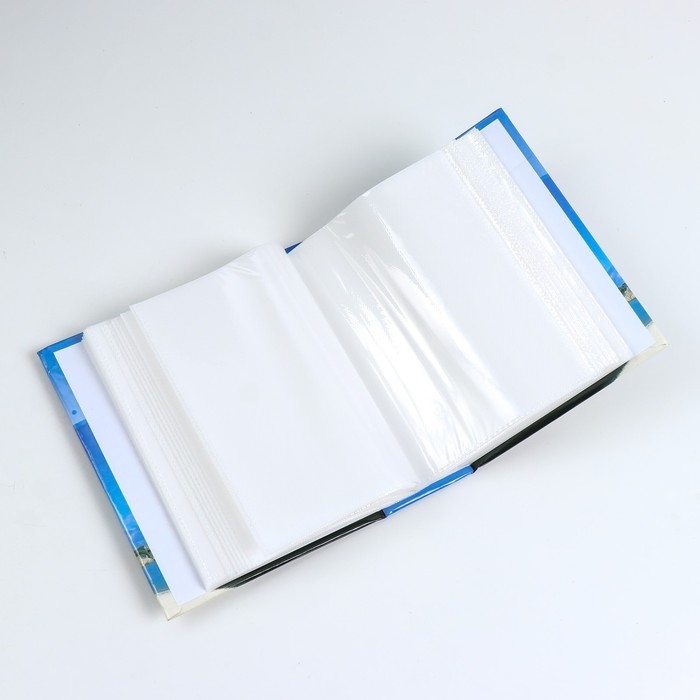 Фотоальбом на 100 фото 10х15 см Фотоальбом на 100 фото 10х15 см "Природная идиллия" МИКС 16,5х12,3х5,2 см