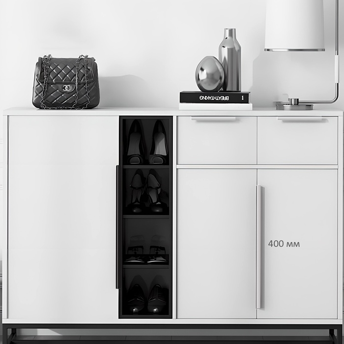 Ручка CAPPIO RT001CP, L=400,м/о 256, цвет матовый хром Ручка CAPPIO RT001CP, L=400,м/о 256, цвет матовый хром