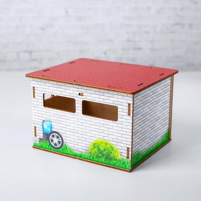 Гараж детский «Домик» Гараж детский «Домик»