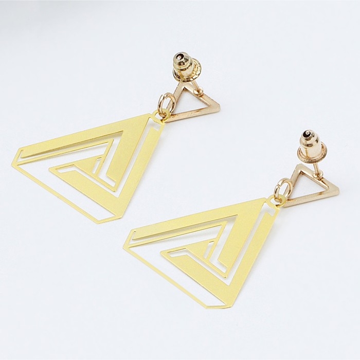 Серьги «You are beautiful», 2.5 х 4 см Серьги «You are beautiful», 2.5 х 4 см