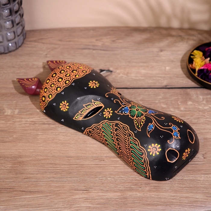 Маска Маска "Бегемот" дерево 40 см