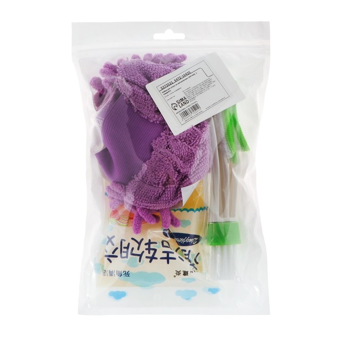 Набор для ухода за автомобилем, 3 предмета Набор для ухода за автомобилем, 3 предмета