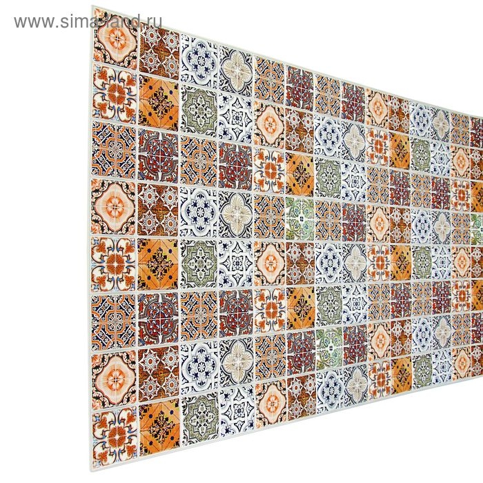 Панель ПВХ Закругленная пирамида Шарм 960*480 Панель ПВХ Закругленная пирамида Шарм 960*480