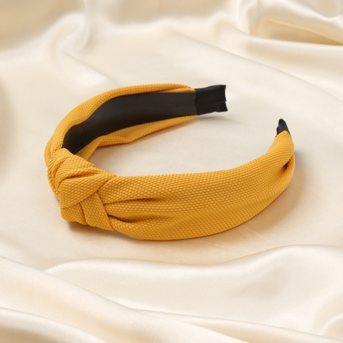 Ободок для волос Ободок для волос "Кэнди" 2,5 см, жёлтый
