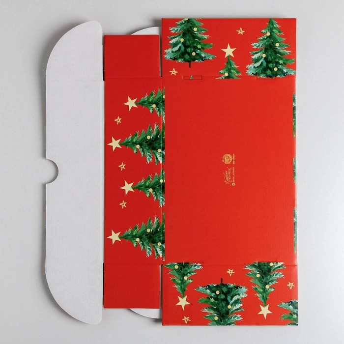 Коробка подарочная новогодняя складная «Волшебство», 30,7 х 22 х 9,5 см, Новый год Коробка подарочная новогодняя складная «Волшебство», 30,7 х 22 х 9,5 см, Новый год
