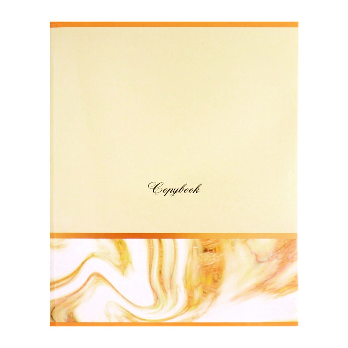 Тетрадь 96 листов в клетку Calligrata Тетрадь 96 листов в клетку Calligrata "Мрамор с полосой", обложка мелованный картон, глянцевая ламинация, блок офсет МИКС