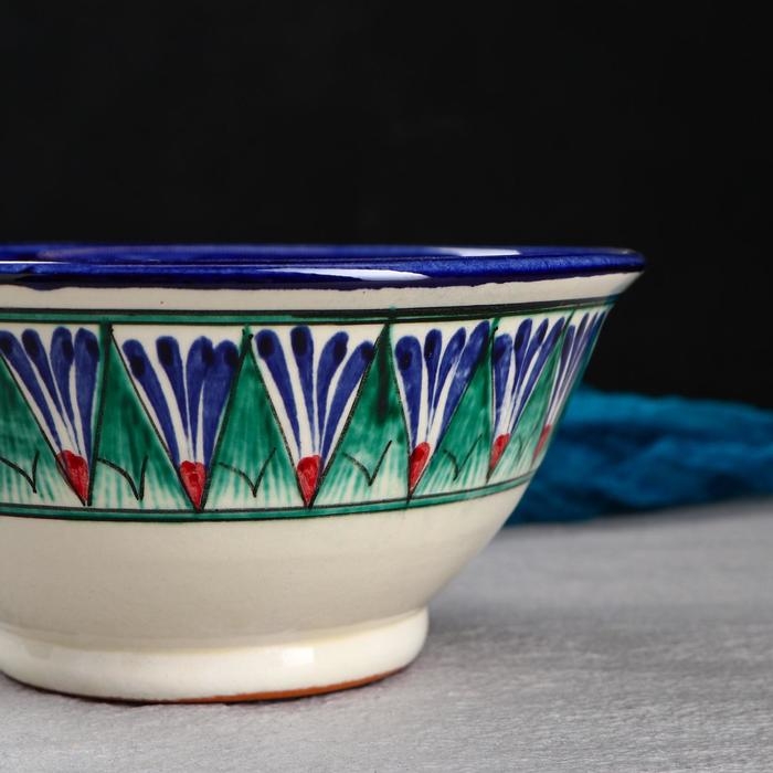 Коса Риштанская Керамика  Коса Риштанская Керамика "Узоры", 18 см, большая, микс