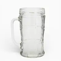 Кружка стеклянная пивная &laquo;Ёрш&raquo;, 500 мл