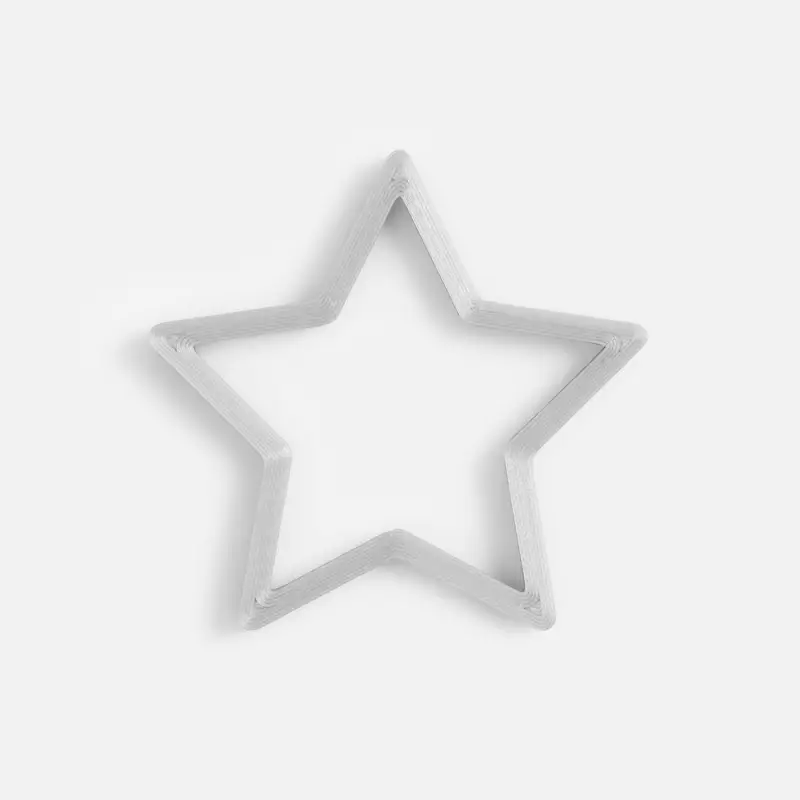 Подвеска Contour, 3D-печать на заказ, звезда Подвеска Contour, 3D-печать на заказ, звезда
