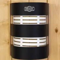 Абажур для бани и сауны &laquo;Лофт&raquo;, настенный, деревянный, металлический, &laquo;Добропаровъ&raquo;