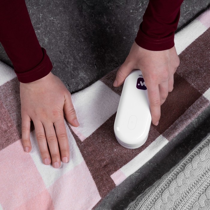 Машинка для удаления катышков Windigo LUK-19, 5 Вт, 1300 мА/ч, белая Машинка для удаления катышков Windigo LUK-19, 5 Вт, 1300 мА/ч, белая