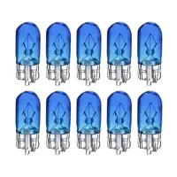 Галогенная лампа для авто Cartage BLUE, T10, W5W, 12 В, 5 Вт, набор 10 шт.