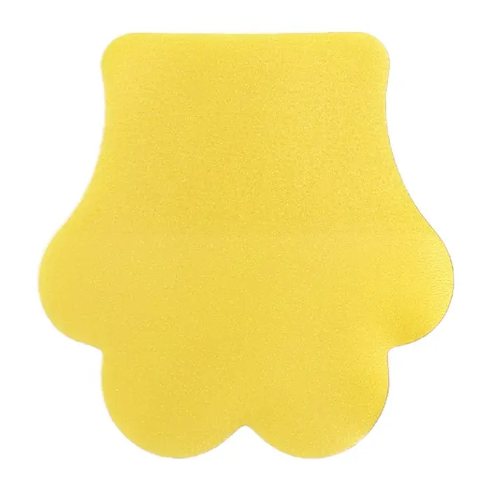 Блок-закладка с липким краем пластик Лапка 50л, желтый, 45мм х 45мм  CALLIGRATA Блок-закладка с липким краем пластик Лапка 50л, желтый, 45мм х 45мм  CALLIGRATA