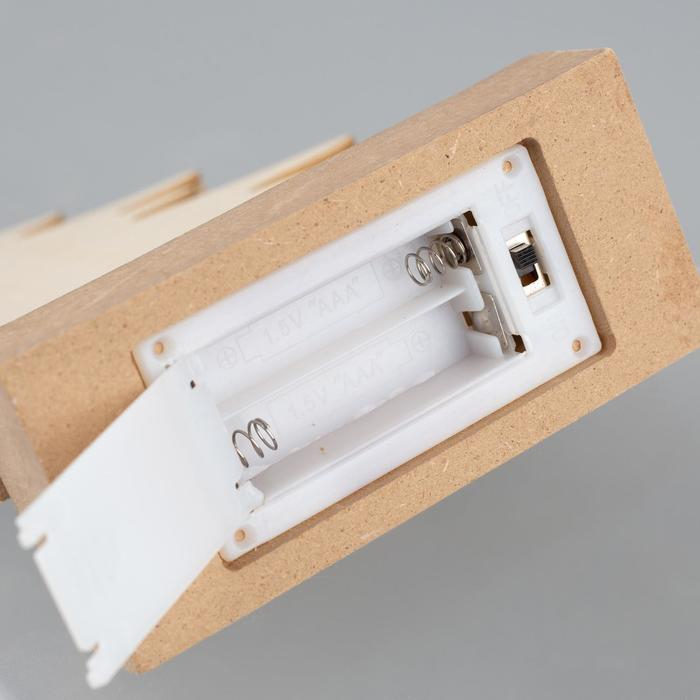 Светодиодная фигура «Ёлка» 15.5 × 23 × 5 см, дерево, батарейки АААх2 (не в комплекте), свечение тёплое белое Светодиодная фигура «Ёлка» 15.5 × 23 × 5 см, дерево, батарейки АААх2 (не в комплекте), свечение тёплое белое