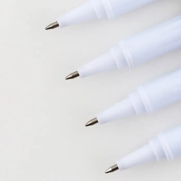 Ручка шариковая, синяя паста 0.7 мм с колпачком пластик «Аниме»