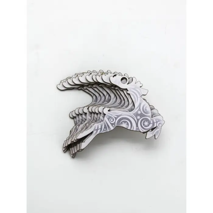 Подвеска деревянная Подвеска деревянная "Олень" , 10 шт.